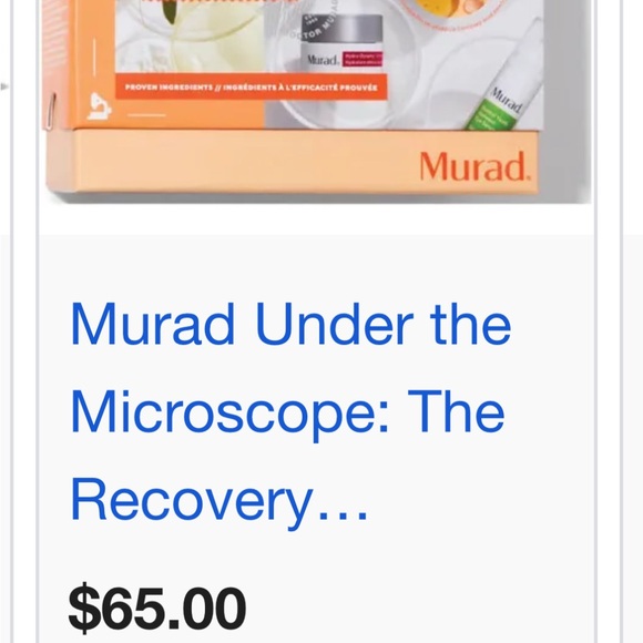 Murad Cleanser & Exfoliant Set - Orange, White, and Green - Picture 5 of 5
